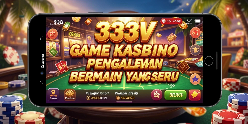 Tampilan gameplay Kasino yang mendebarkan di 333V.