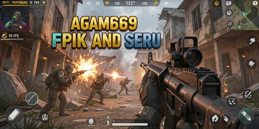 Tangkap aksi intens dari gameplay FPS AGAM69.