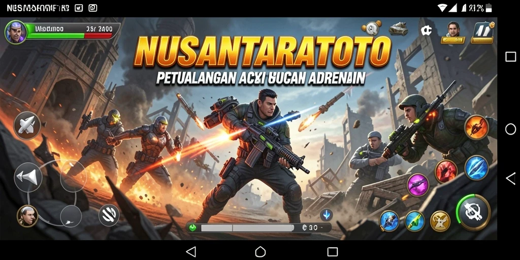 Tampilan menarik dari gameplay NUSANTARATOTO yang menegangkan.