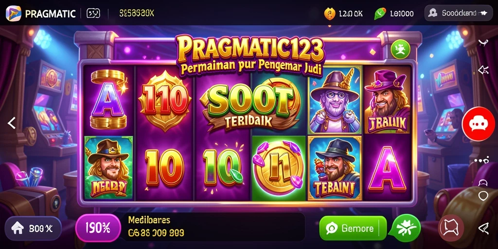 Tampilan gameplay menarik dari PRAGMATIC123 yang menampilkan fitur Slot.