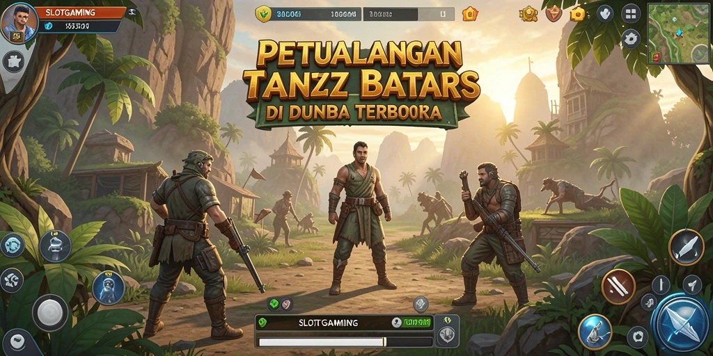 Tangkapan layar menampilkan petualangan epik di dunia terbuka SLOTGAMING.